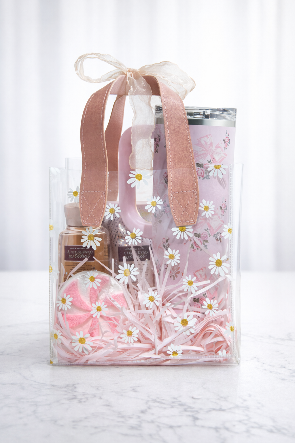 Floral Self-Care Gift Bag