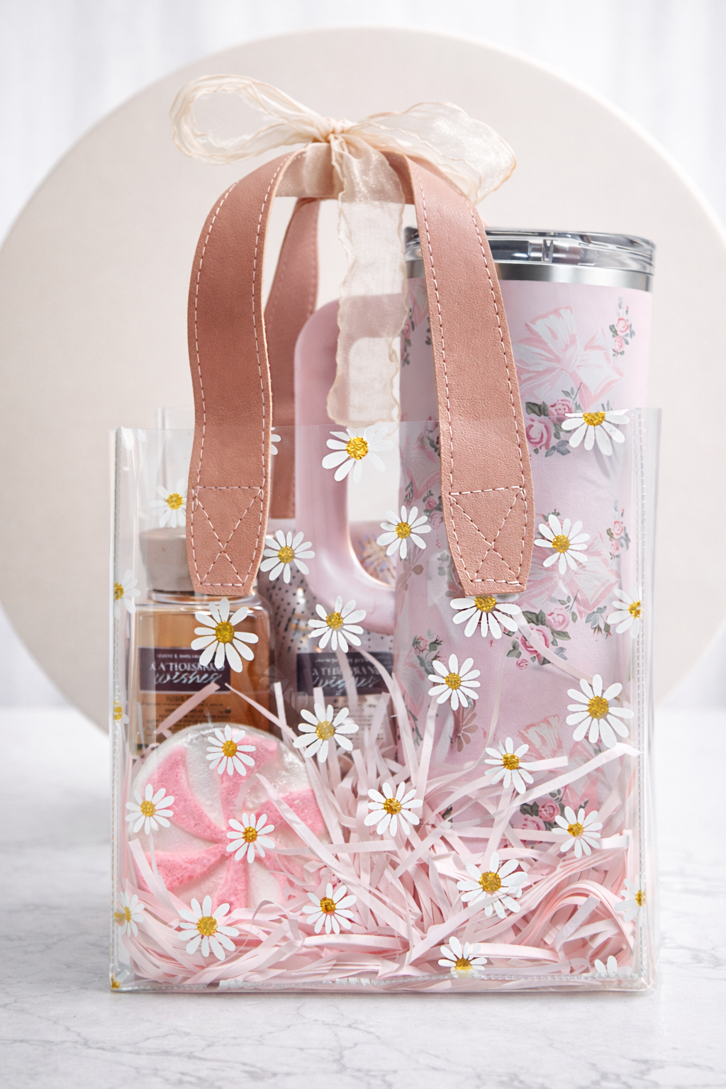Floral Self-Care Gift Bag